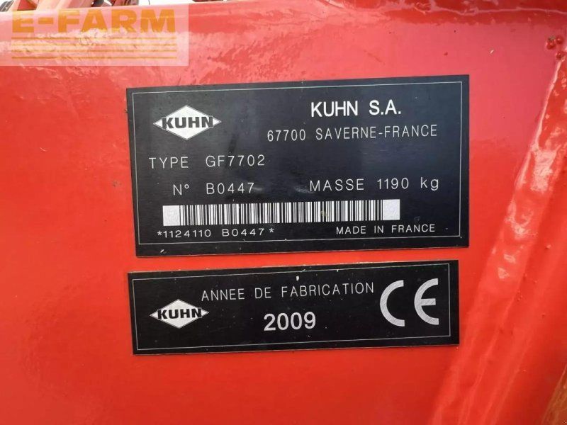 Kuhn gf 7702