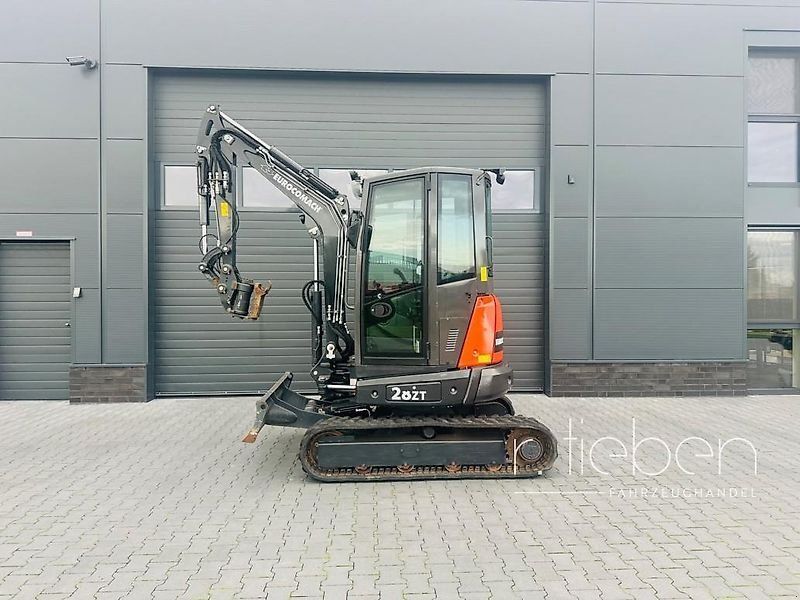 Eurocomach 28ZT Minibagger / Bagger mit Rädlinger Powertilt