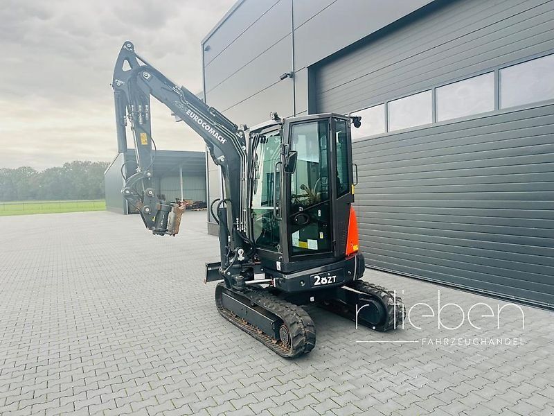 Eurocomach 28ZT Minibagger / Bagger mit Rädlinger Powertilt