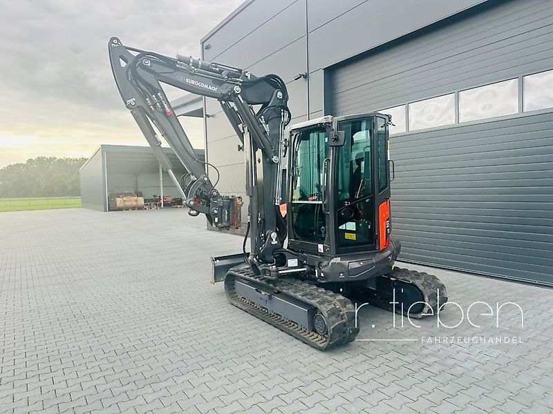 Eurocomach 55TR Bagger mit Rädlinger Powertilt NUR 300 Stunden