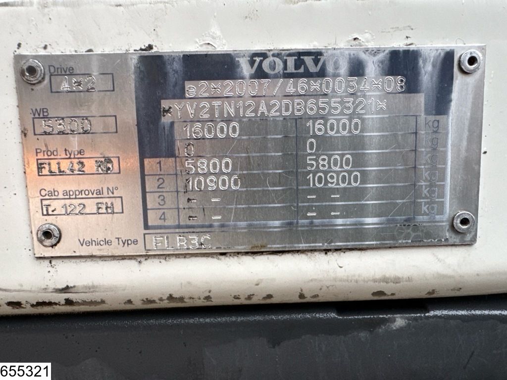 Volvo FL 240 EURO 5, Carrier, Dhollandia