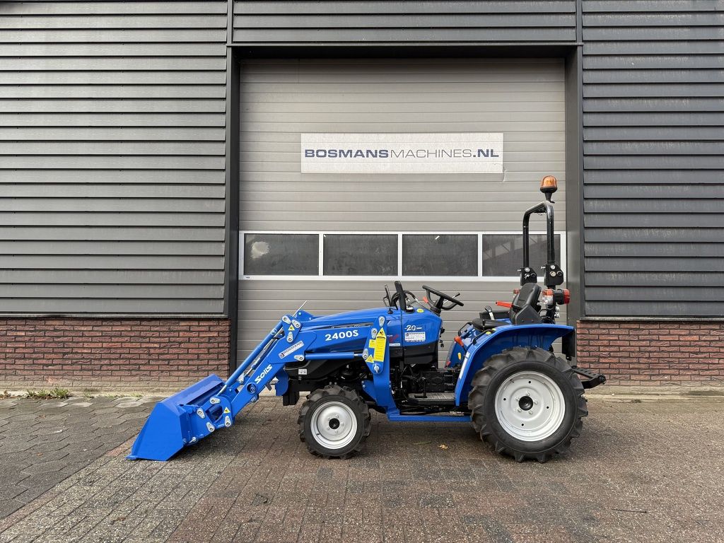 Solis 20 4WD minitractor agribanden met frontlader / voorlader