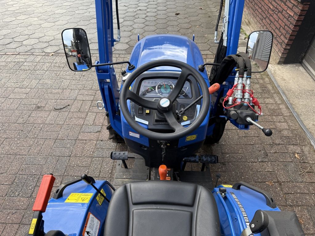 Solis 20 4WD minitractor agribanden met frontlader / voorlader