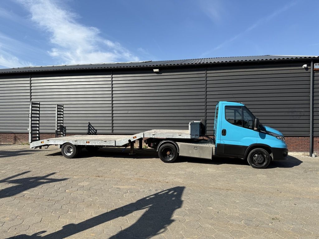 Veldhuizen 1 assige BE opleggen / dieplader