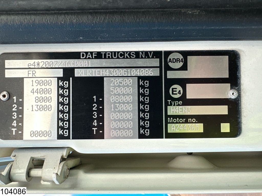 DAF XF 460 EURO 6, Airco