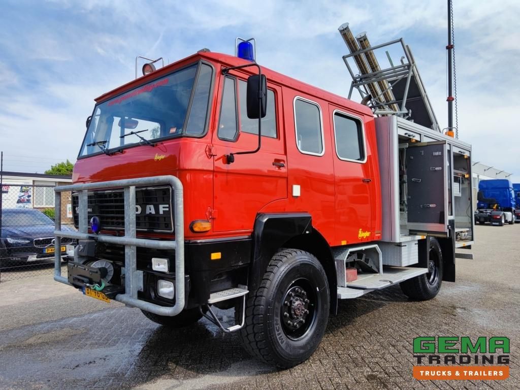 DAF FAV 1800 DHTD 360 4x4 Dubbel Cab (10 pers) Ziegler TS10 LD2800 HD265 T2000 - TopCondition! (V484)