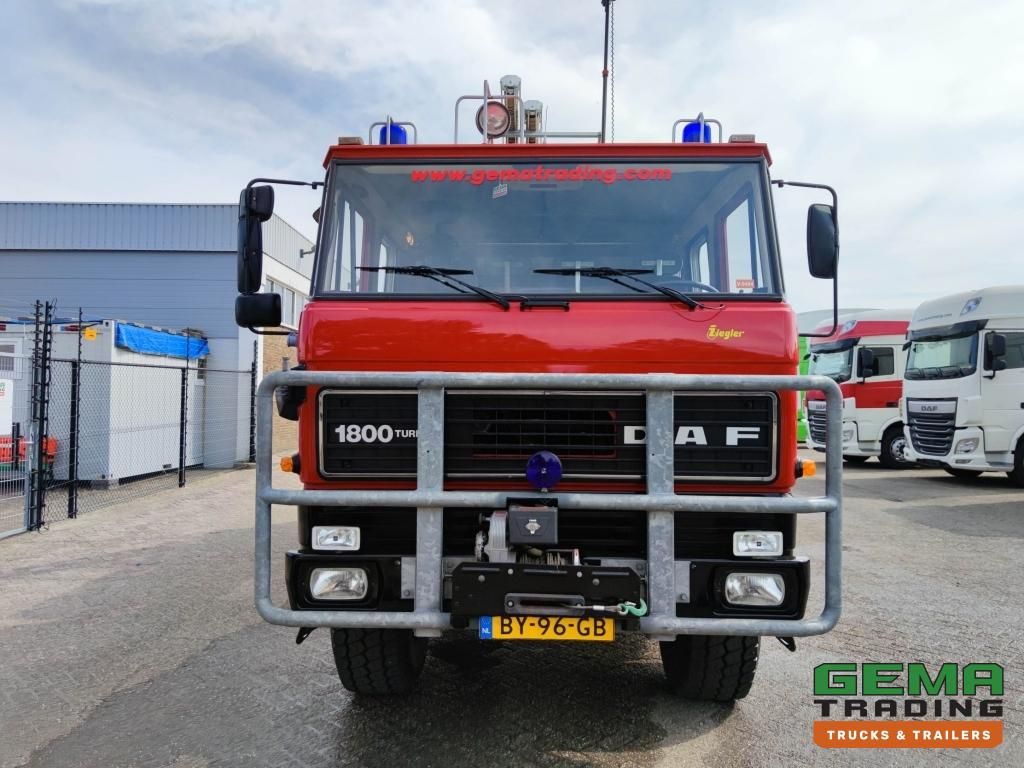 DAF FAV 1800 DHTD 360 4x4 Dubbel Cab (10 pers) Ziegler TS10 LD2800 HD265 T2000 - TopCondition! (V484)