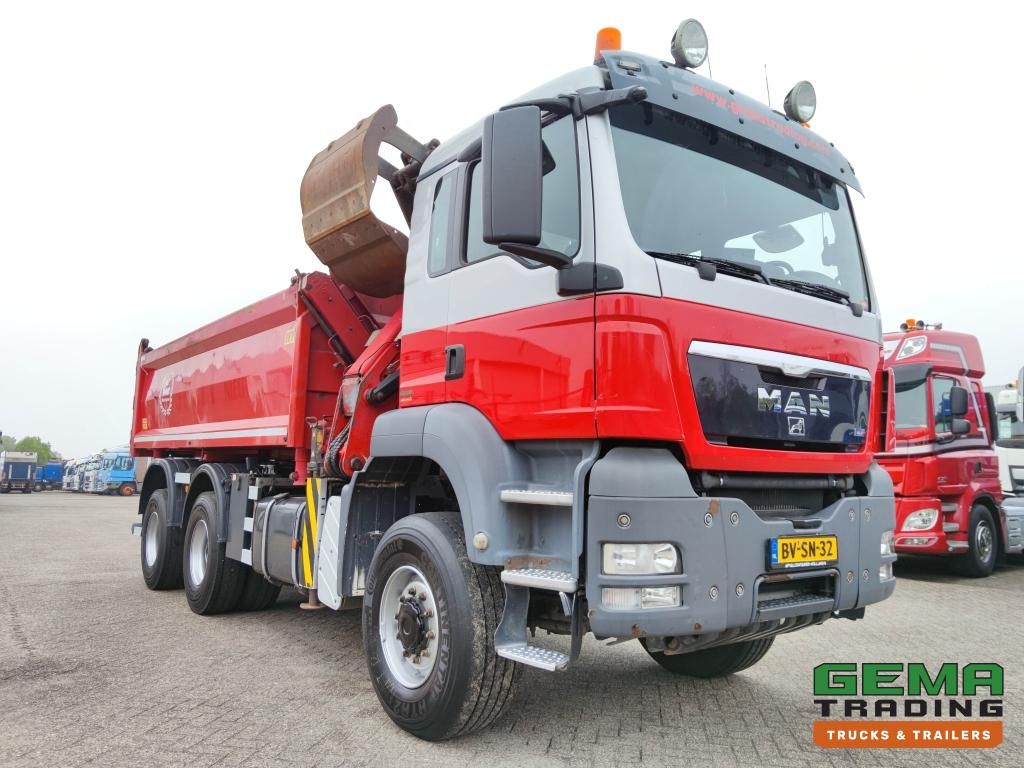 MAN TGS 26.400 6x6 4 Daycab Euro4 - HMF1643Z2 - Hyva 2-Zijdige Kipper 5.4m. - REBUILT ENGINE - TOP! (V584)