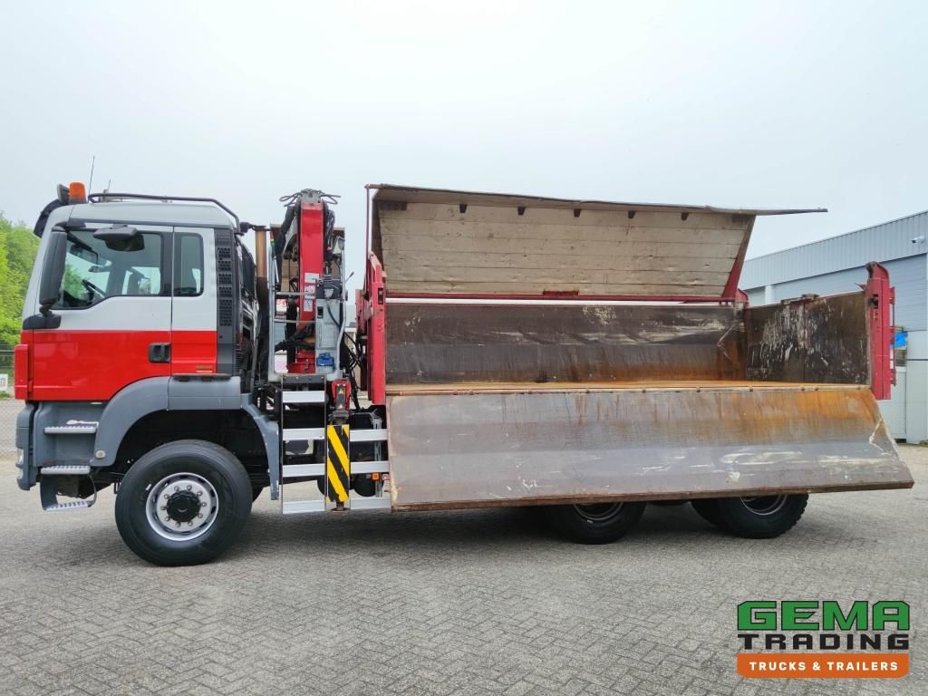 MAN TGS 26.400 6x6 4 Daycab Euro4 - HMF1643Z2 - Hyva 2-Zijdige Kipper 5.4m. - REBUILT ENGINE - TOP! (V584)