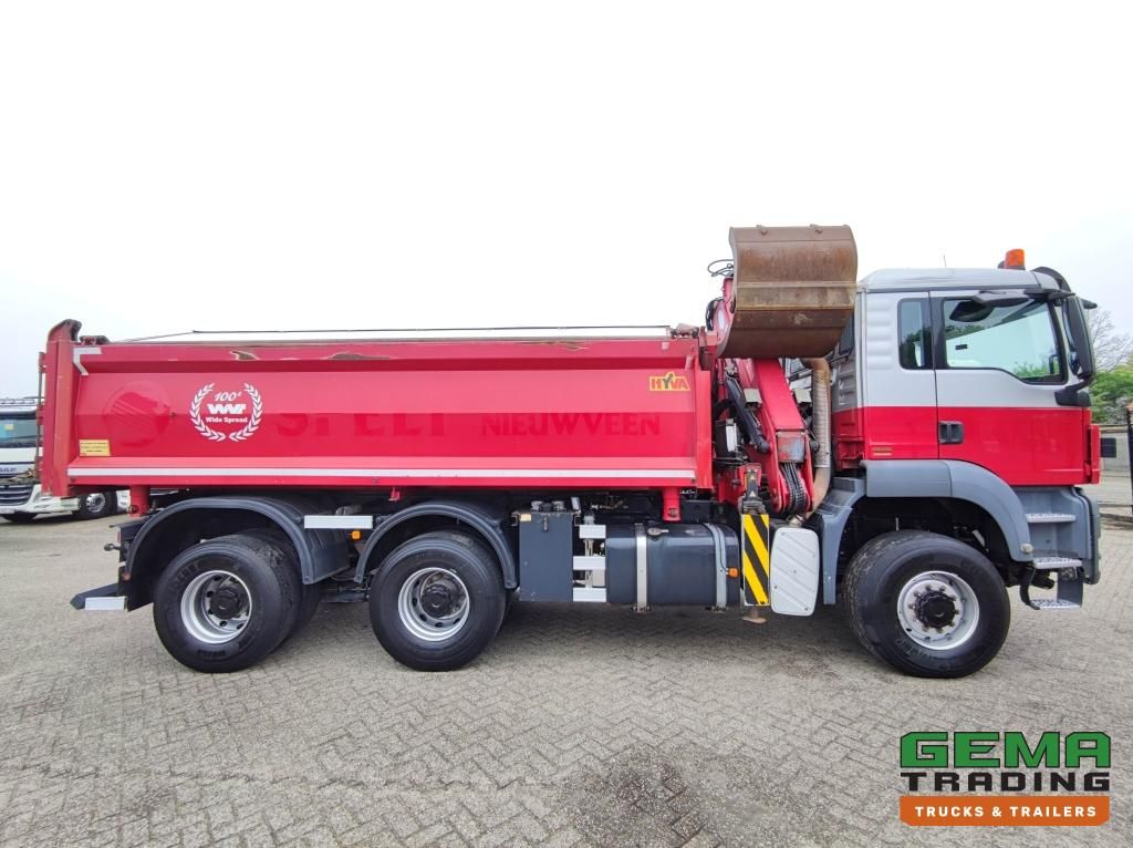 MAN TGS 26.400 6x6 4 Daycab Euro4 - HMF1643Z2 - Hyva 2-Zijdige Kipper 5.4m. - REBUILT ENGINE - TOP! (V584)