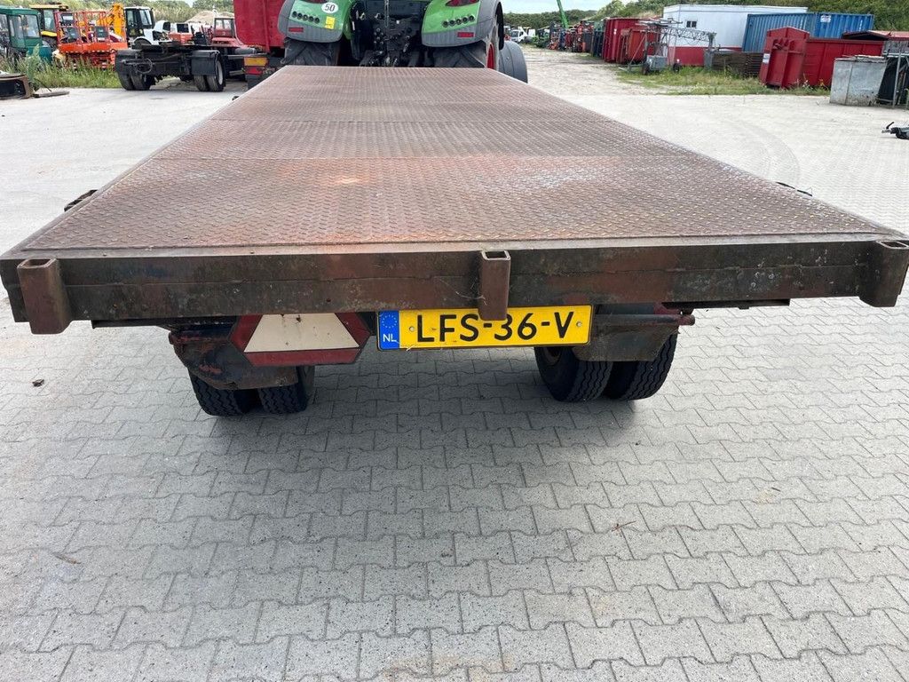 Eigenbouw plattewagen WG3968