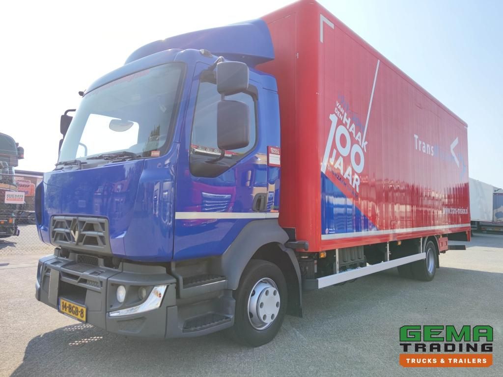 Renault D12 4x2 Daycab Euro6 Closed Loading Platform 7.25m + 1500KG Tail Lift - Side Door (V595)