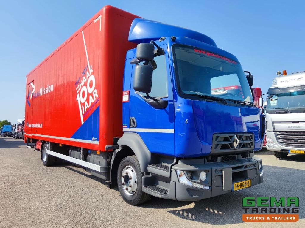 Renault D12 4x2 Daycab Euro6 Closed Loading Platform 7.25m + 1500KG Tail Lift - Side Door (V595)