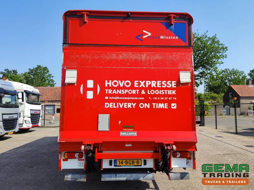 Renault D12 4x2 Daycab Euro6 Closed Loading Platform 7.25m + 1500KG Tail Lift - Side Door (V595)