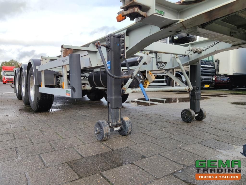 Burg BPO 12 27 3-Assen BPW Trommelremmen - ADR 20-30FT TANK/SWAP (O1254)