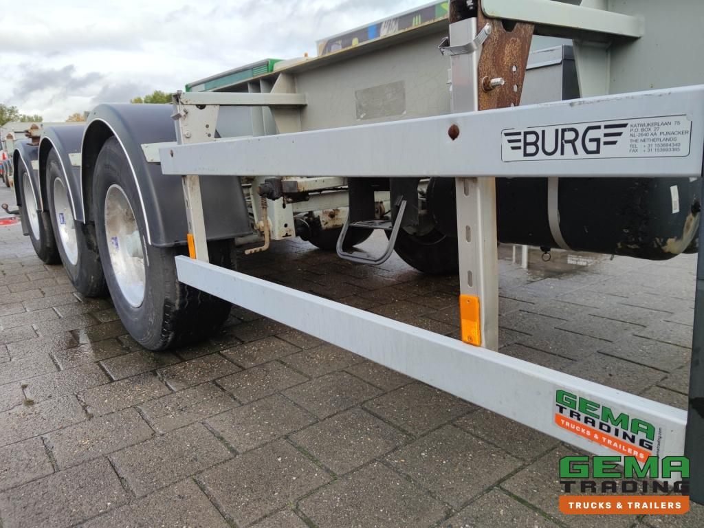 Burg BPO 12 27 3-Assen BPW Trommelremmen - ADR 20-30FT TANK/SWAP (O1254)