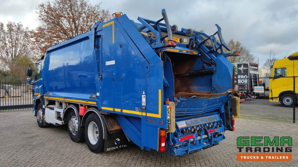 DAF FAG CF290 6x2 Daycab Euro6 - Geesink GPMIII 20H25 GCB 500/1000 - Weighing system (V661)