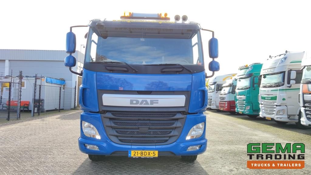 DAF FAG CF290 6x2 Daycab Euro6 - Geesink GPMIII 20H25 GCB 500/1000 - Weighing system (V661)