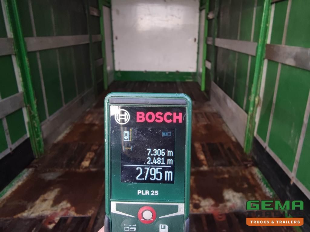 DAF FAK XF95.430 8x2 SuperSpaceCab Euro3 - CurtainSider 7,31m + Rampe 16T - Maschinentransporter - 6 Personen (V558)