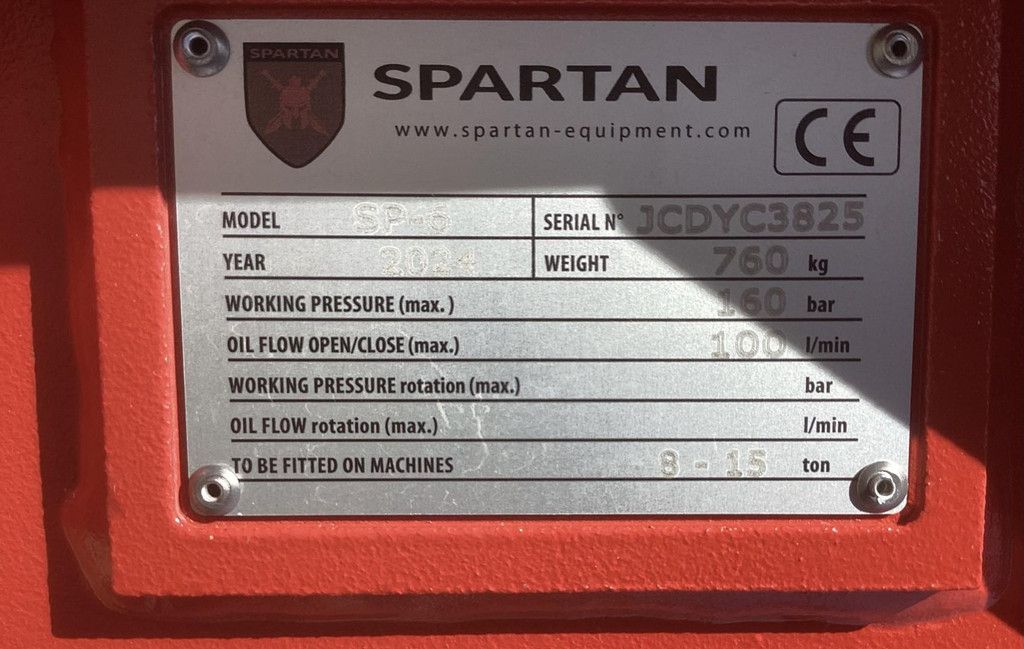 Spartan SP-6 Hydraulic breaker WE1071