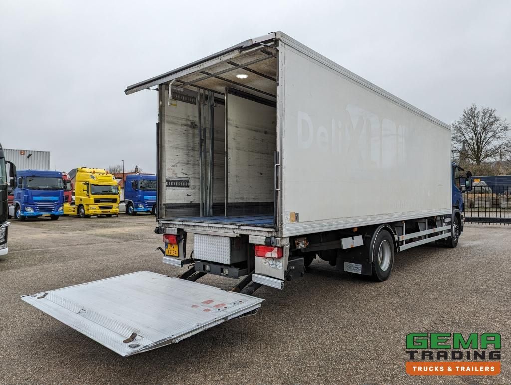 Scania P230 4x2 Daycab Euro4 KoelVriesBak 8.2m - Carrier Supra 950Mt + Laadklep 2000kg