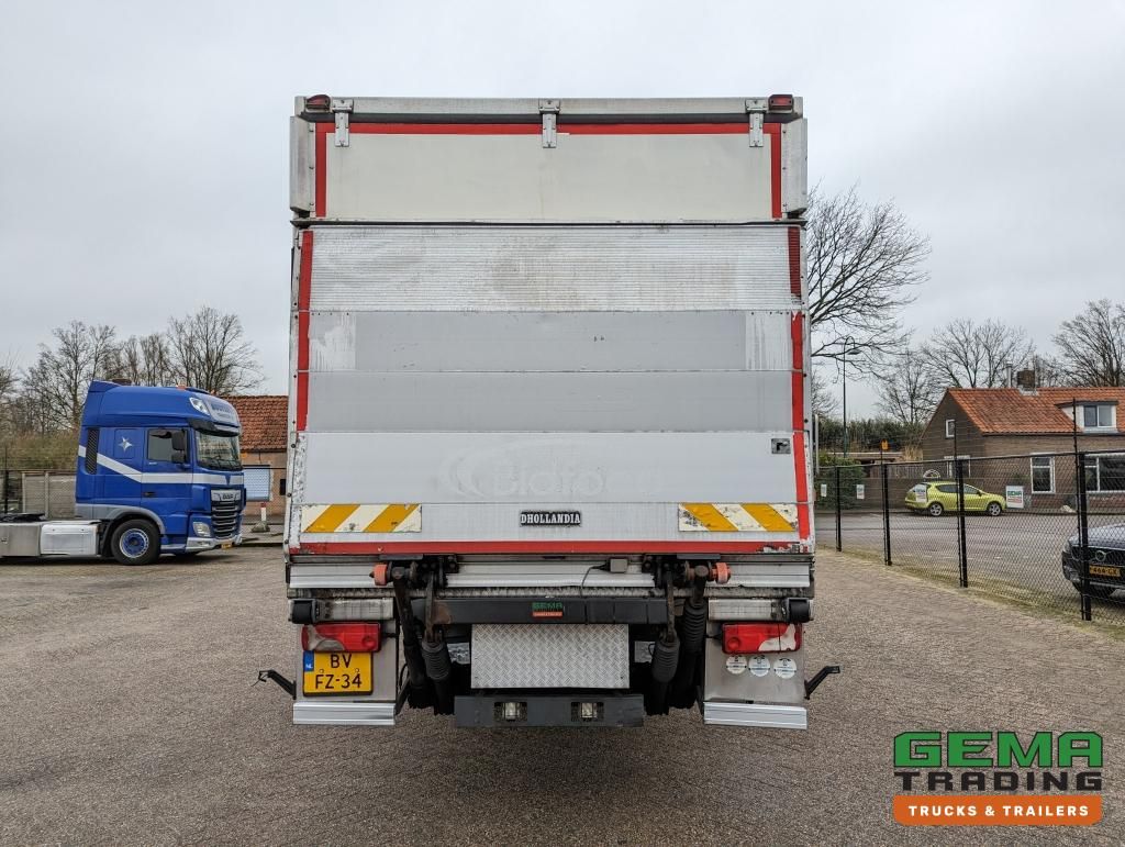Scania P230 4x2 Daycab Euro4 KoelVriesBak 8.2m - Carrier Supra 950Mt + Laadklep 2000kg