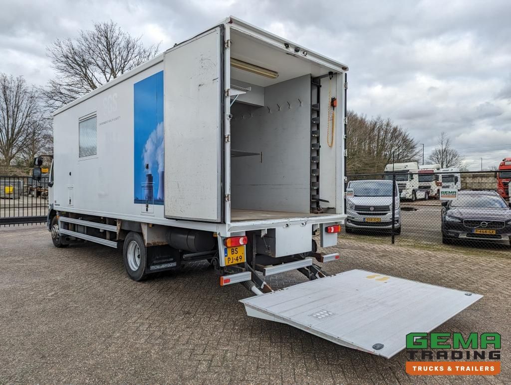 DAF FA LF55.180 4x2 Daycab 15T Euro4 Mobile Office / Camper / Workshop - Manual - Airco - Dhollandia Laadklep 1500KG - 150.000KM (V690)