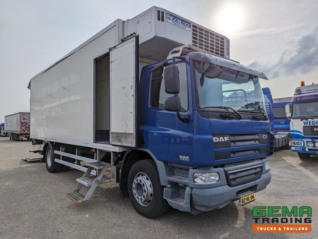 DAF FA CF65.220 4x2 Daycab Euro5 KoelVriesBak 7m + Laadklep 2000kg - FrigoBlock - Zijdeur