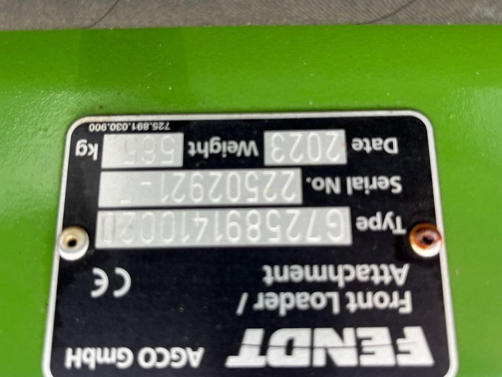 FENDT voorlader bak WG3948