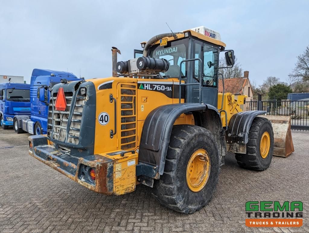Hyundai HL760-9A Wheelloader - BM-Air overdruk unit - Cummins QSB6.7 - Engine prefilters (M33)