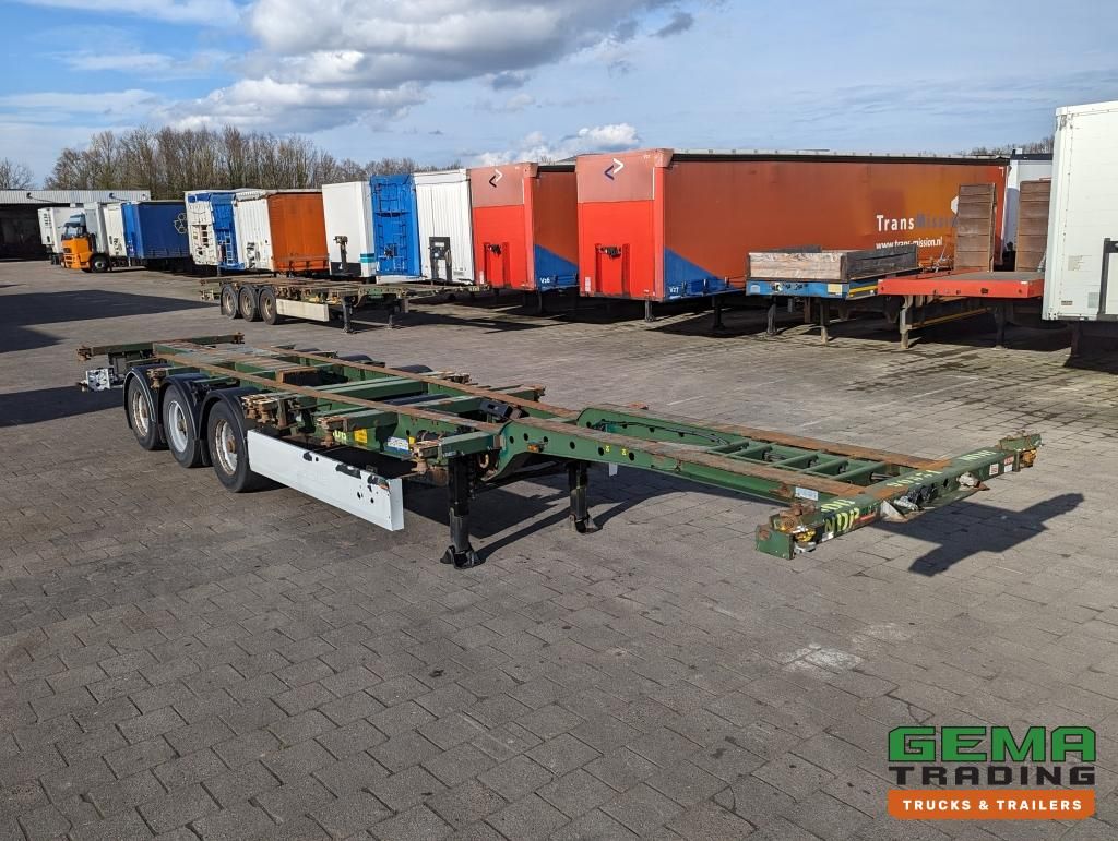 Krone SD 27 3-Assen BPW Kont Schuiver - DrumBrakes - 5280kg (O1776)