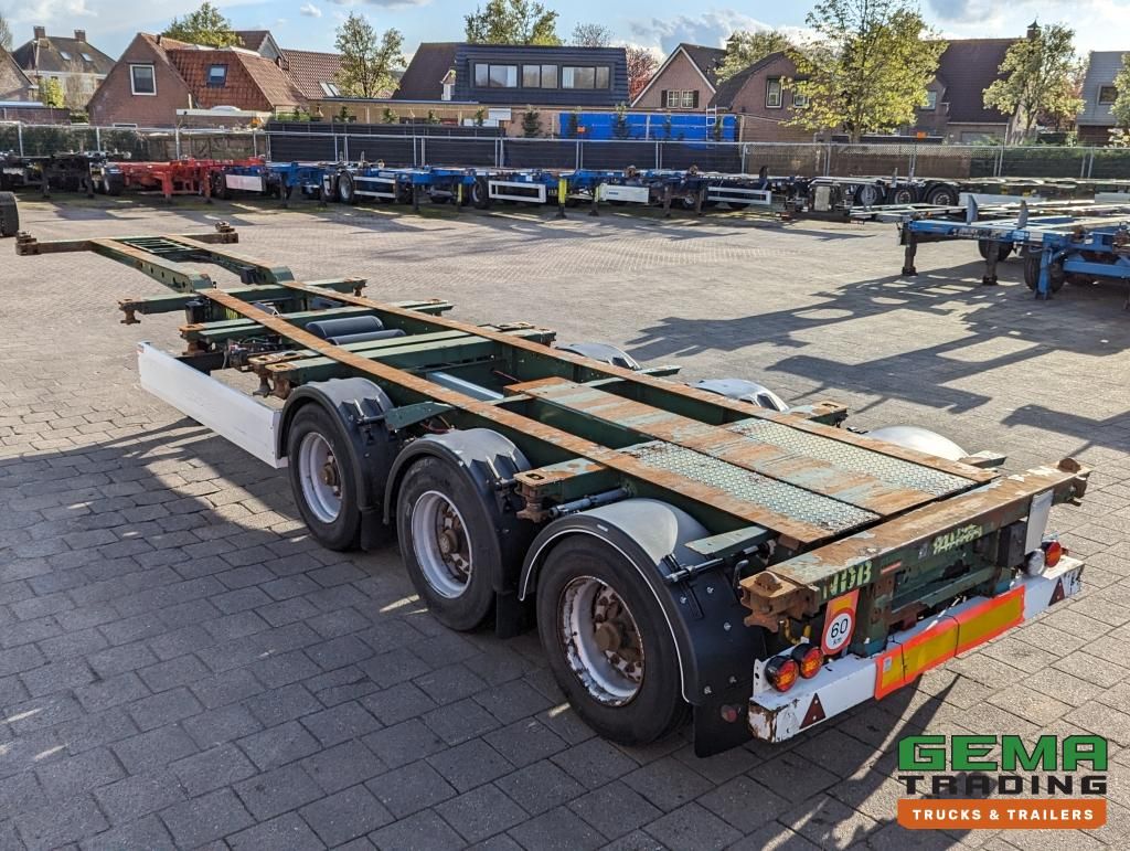 Krone SD 27 3-Assen BPW Kont Schuiver - DrumBrakes - 5280kg (O1776)