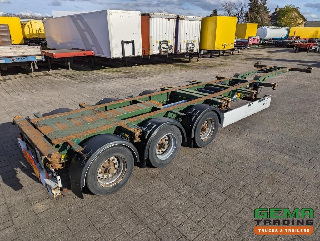 Krone SD 27 3-Assen BPW Kont Schuiver - DrumBrakes - 5280kg (O1776)