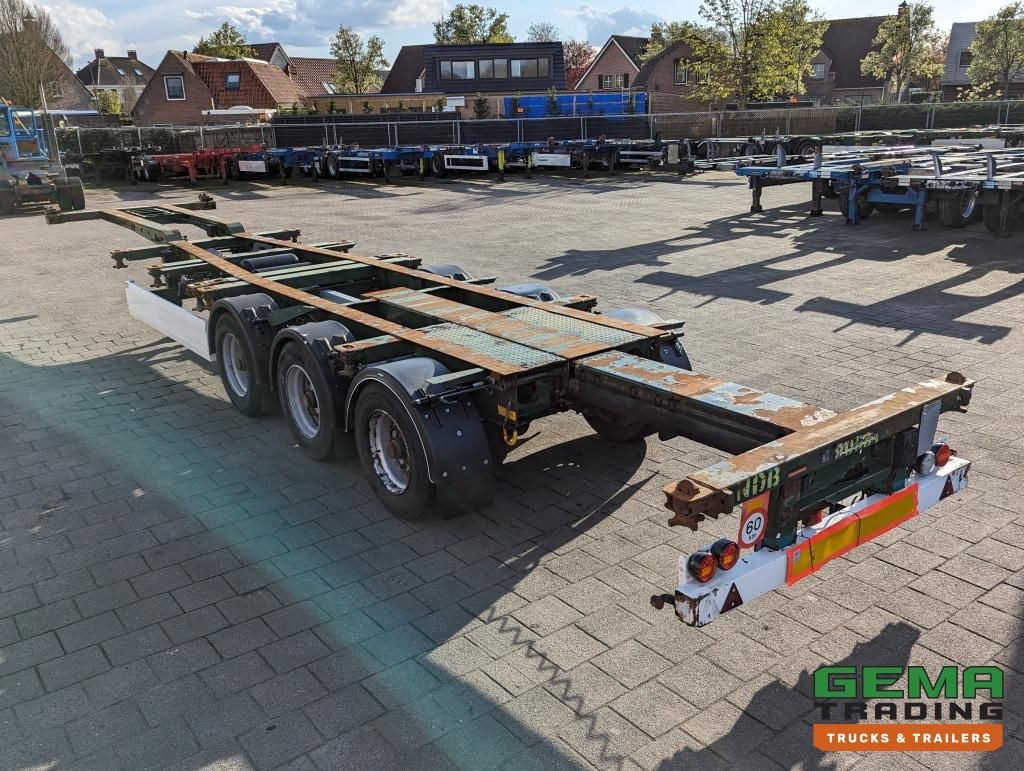 Krone SD 27 3-Assen BPW Kont Schuiver - DrumBrakes - 5280kg (O1776)