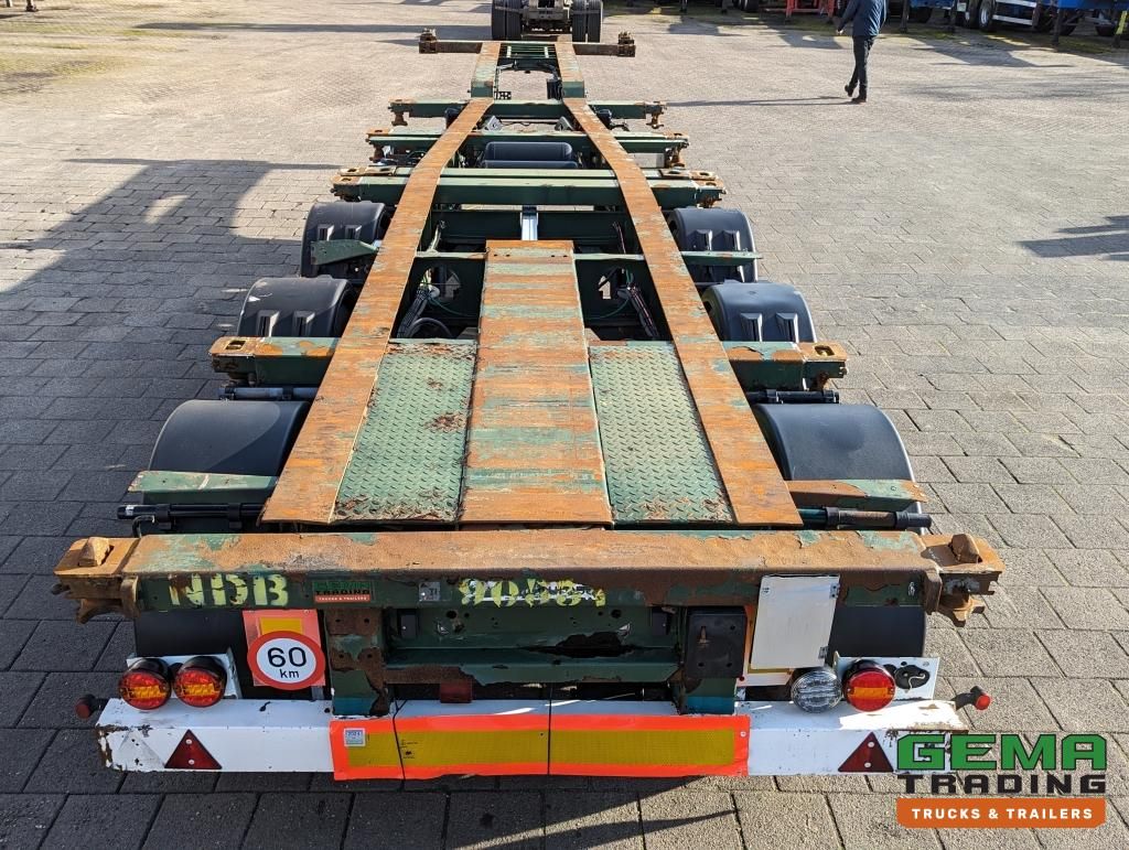 Krone SD 27 3-Assen BPW Kont Schuiver - DrumBrakes - 5280kg (O1776)