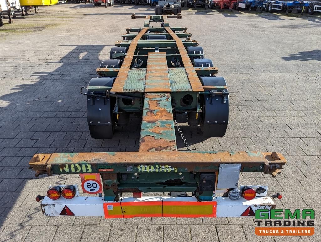 Krone SD 27 3-Assen BPW Kont Schuiver - DrumBrakes - 5280kg (O1776)