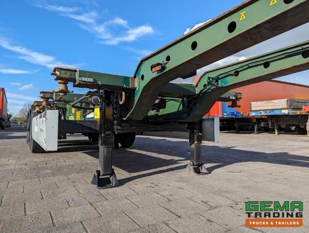 Krone SD 27 3-Assen BPW Kont Schuiver - DrumBrakes - 5280kg (O1776)