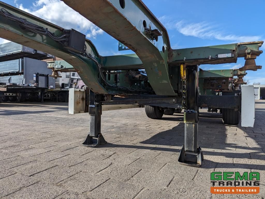 Krone SD 27 3-Assen BPW Kont Schuiver - DrumBrakes - 5280kg (O1776)