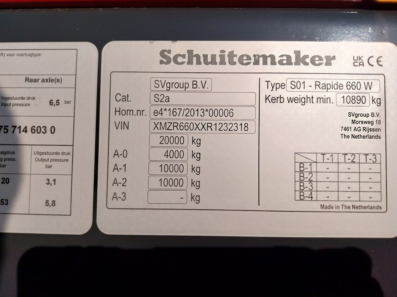 Schuitemaker Opraapwagen Rapide 660W