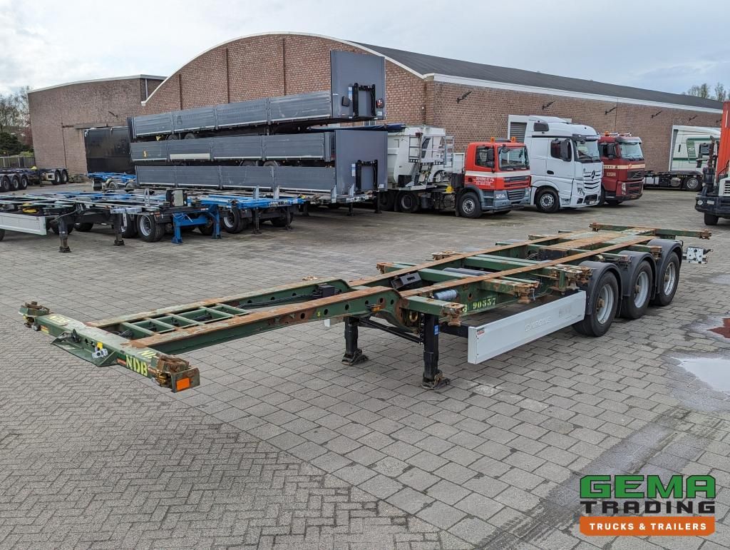 Krone SD 27 3-Assen BPW RearSlider - DrumBrakes - 5280kg
