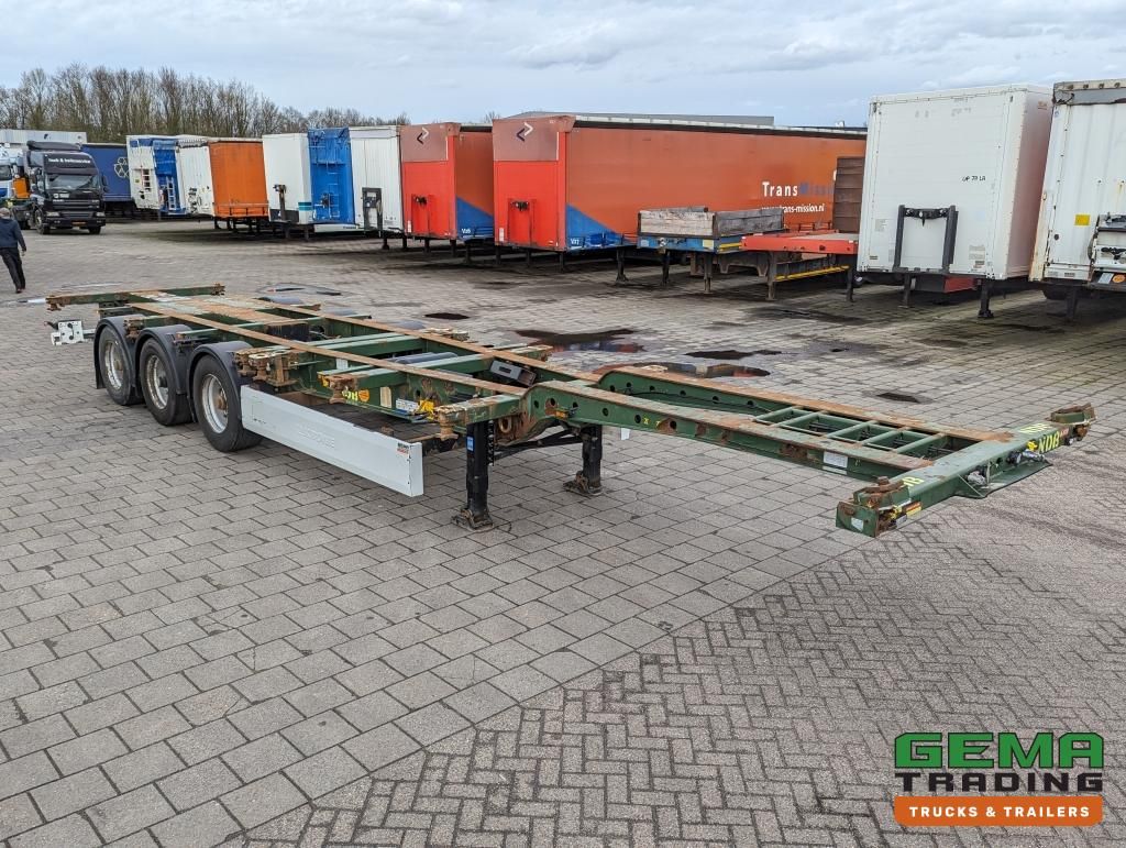 Krone SD 27 3-Assen BPW RearSlider - DrumBrakes - 5280kg