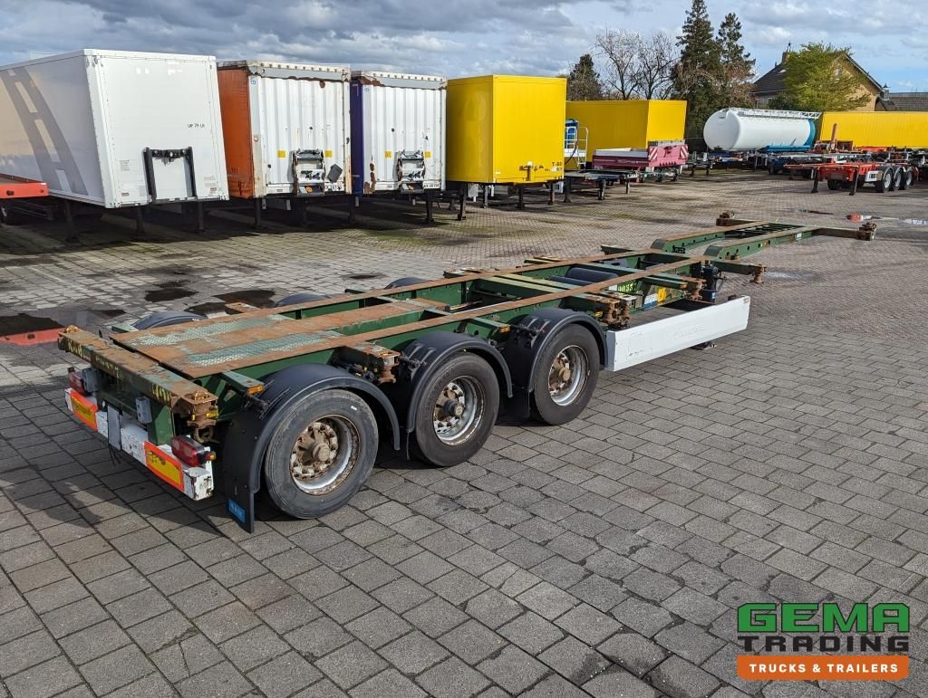 Krone SD 27 3-Assen BPW RearSlider - DrumBrakes - 5280kg