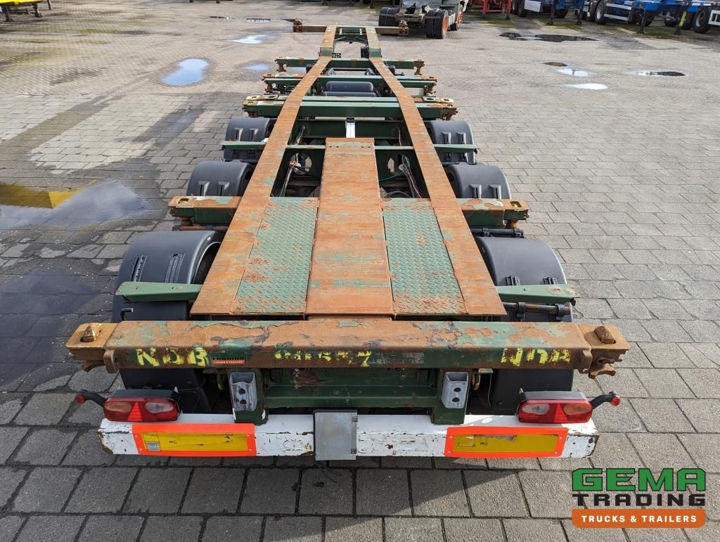 Krone SD 27 3-Assen BPW RearSlider - DrumBrakes - 5280kg
