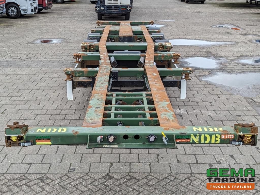Krone SD 27 3-Assen BPW RearSlider - DrumBrakes - 5280kg