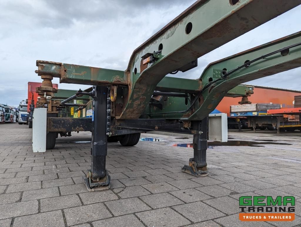 Krone SD 27 3-Assen BPW RearSlider - DrumBrakes - 5280kg