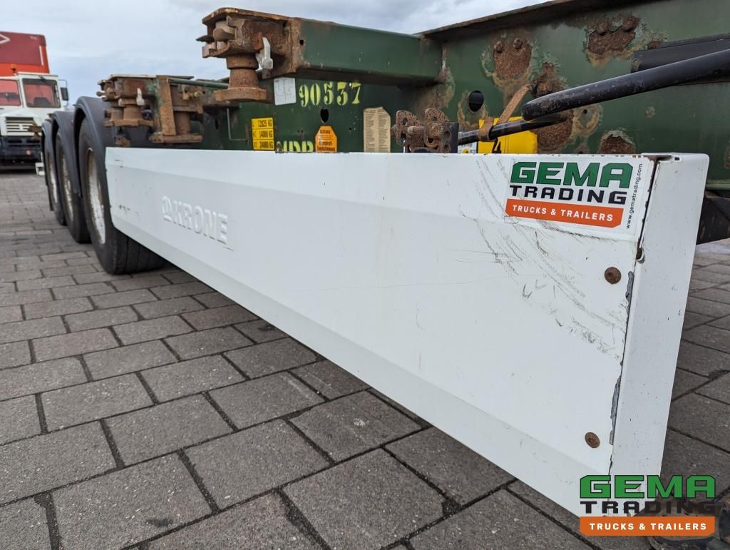 Krone SD 27 3-Assen BPW RearSlider - DrumBrakes - 5280kg