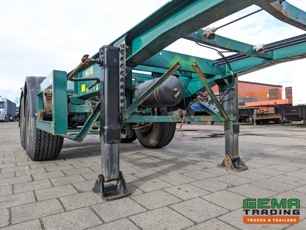 Flandria OP CC 2A 20FT 2-Assen ROR DrumBrakes - Leaf Suspension - 3120KG (O1789)