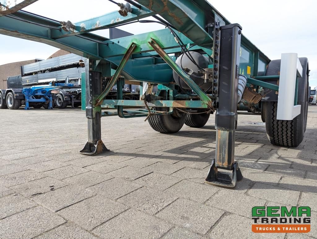 Flandria OP CC 2A 20FT 2-Assen ROR DrumBrakes - Leaf Suspension - 3120KG (O1789)
