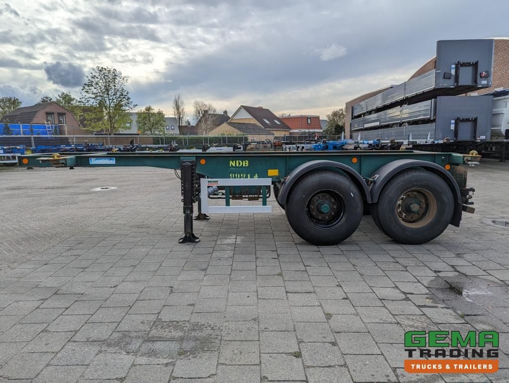 Flandria OP CC 2A 20FT 2-Assen ROR DrumBrakes - Leaf Suspension - 3120KG (O1789)