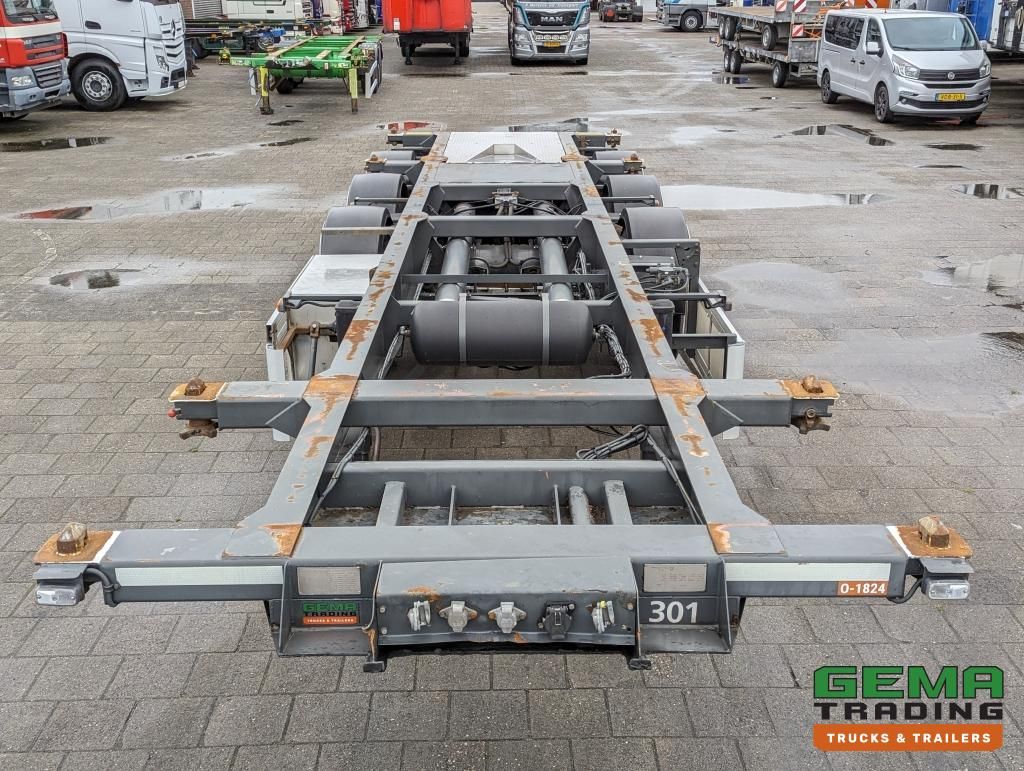 Burg BPO 12-27 3-Assen BPW ADR EX/II EX/III FL OX AT - Trommelremmen - 20/30FT TankChassis - RVS Driptray/Toolbox (O1824)